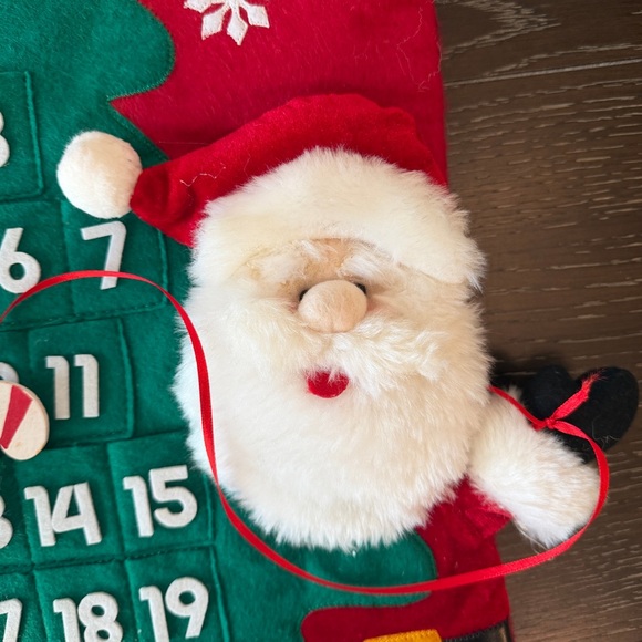Oversized Stocking Advent Calendar Christmas Felt Santa &‎ Mrs. Claus - Picture 4 of 6